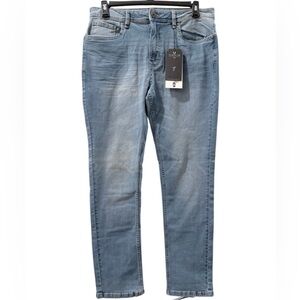 NWT The Perfect Jean NYC men’s 34x32 distressed slim thick distressed jeans
